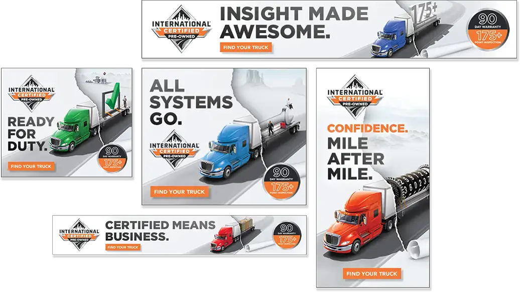 Navistar banner ads