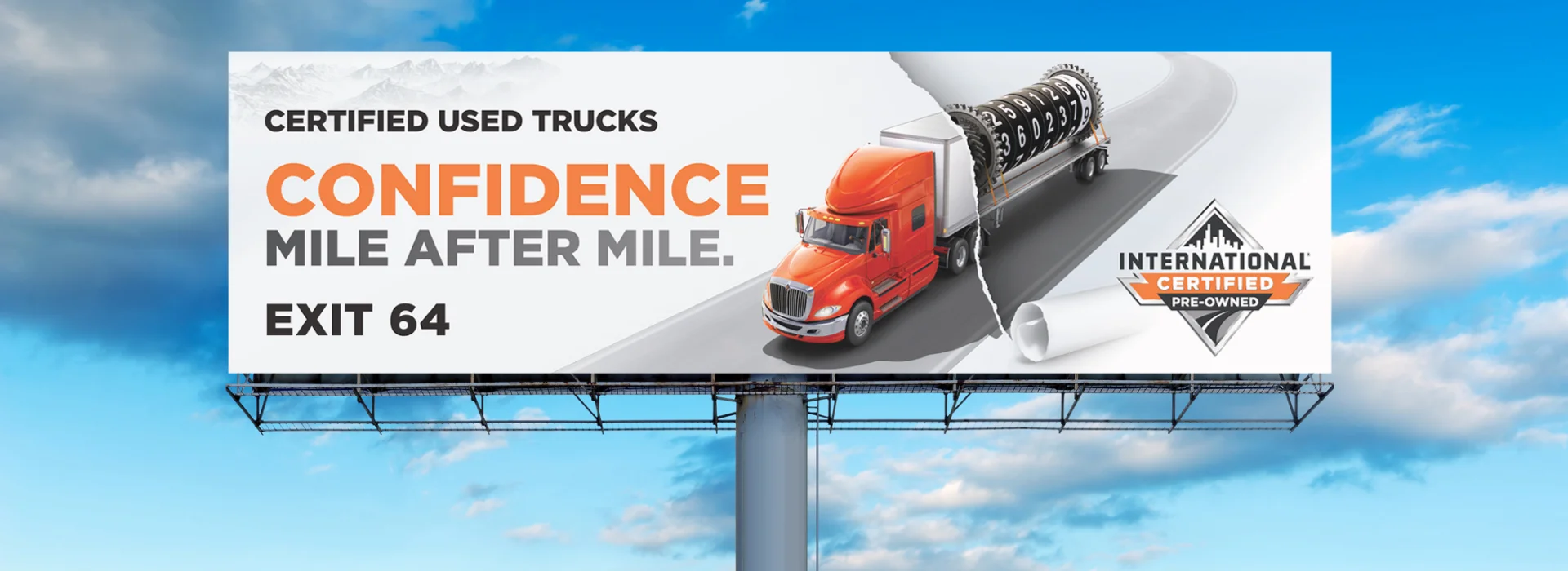 Navistar billboard