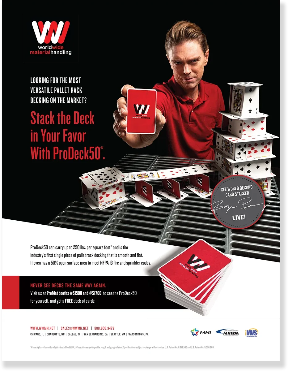 WWMH card stacker ad