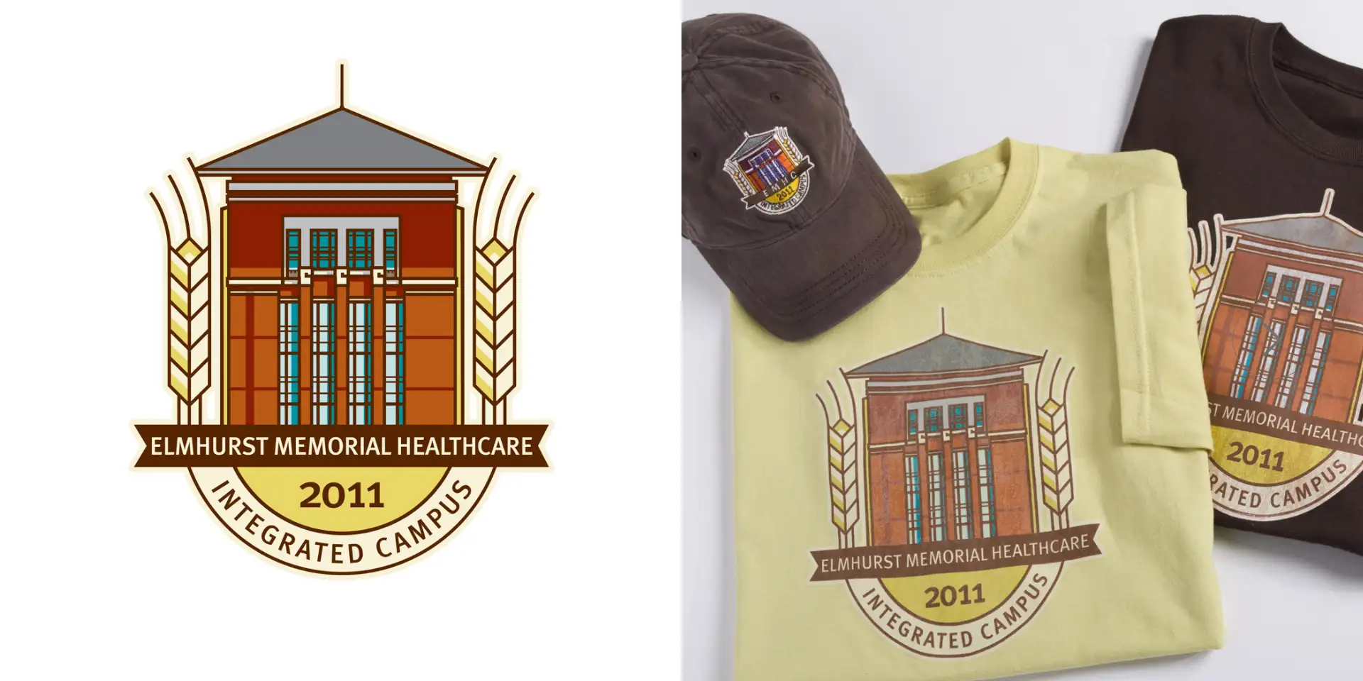 Elmhurst Hospital art and tshirt and ballcap